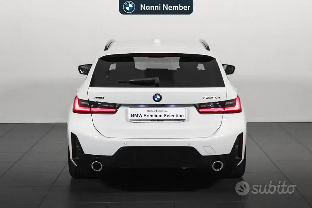 Usata BMW 330 286 CV (210 kW) 2022 Alpin white pastello Station wagon