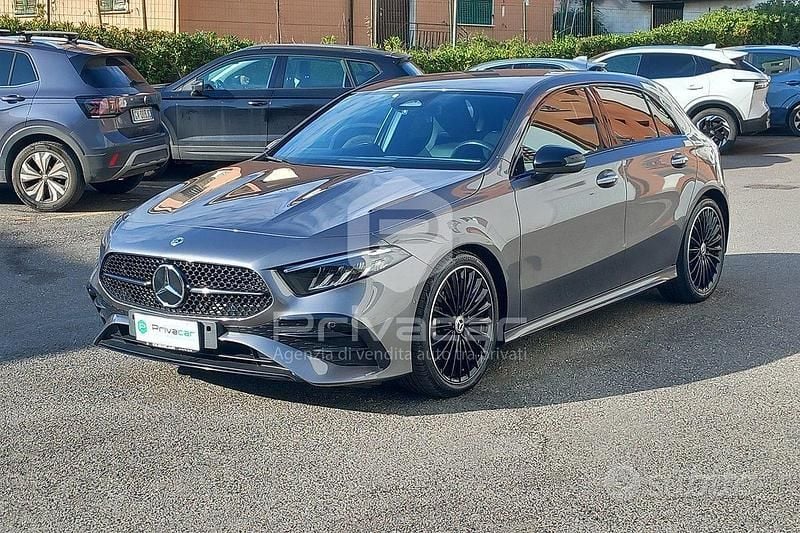 Usata Mercedes A180 Advanced Plus 116 CV (85 kW) 2023 Grigio Utilitaria