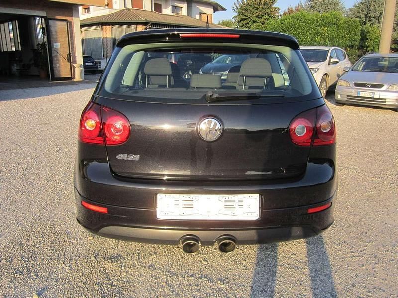 Usata VW Golf VI R 250 CV (183 kW) 2008 Nero Utilitaria