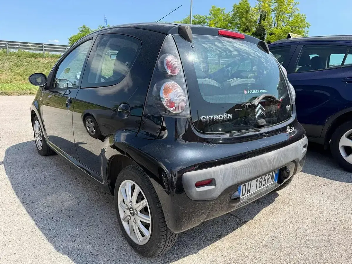 Usata Citroën C1 68 CV (50 kW) 2009 Nero Utilitaria