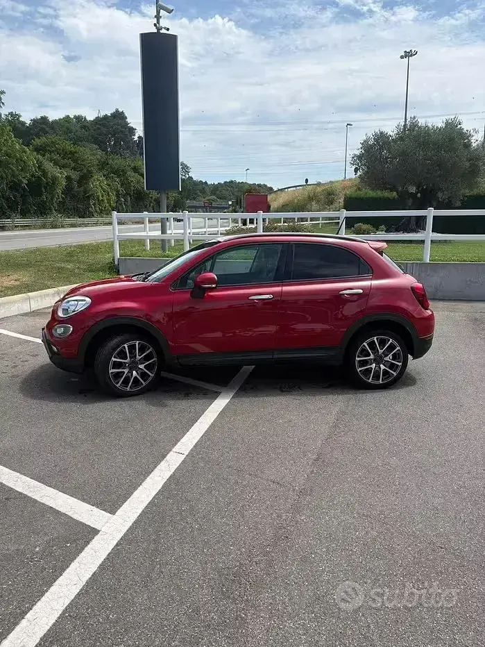 Usata Fiat 500X Cross Plus 140 CV (102 kW) 2015 Rosso SUV