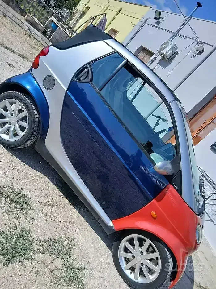 Usata Smart ForTwo Cabrio 61 CV (44 kW) 2005 Bluazzurro Cabrio