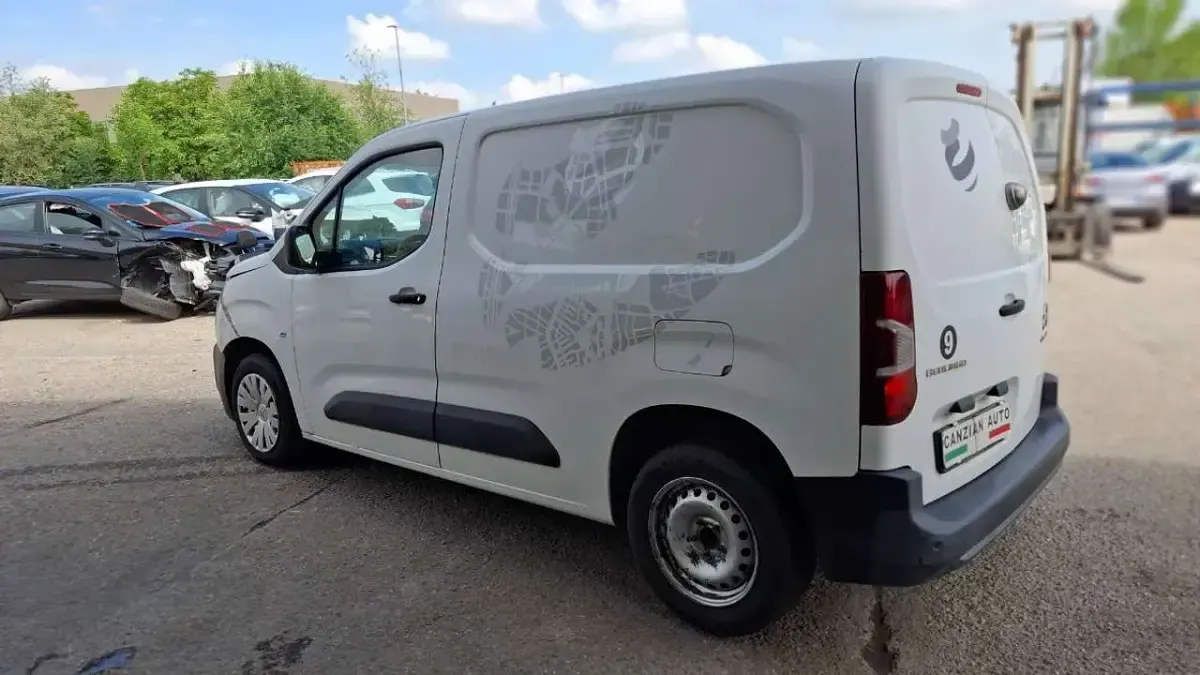Usata Citroën e-Berlingo 75 CV (55 kW) 2018 Bianco Furgone
