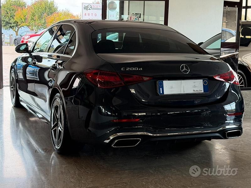 Usata Mercedes C200 Advanced 163 CV (119 kW) 2024 Grigio Berlina