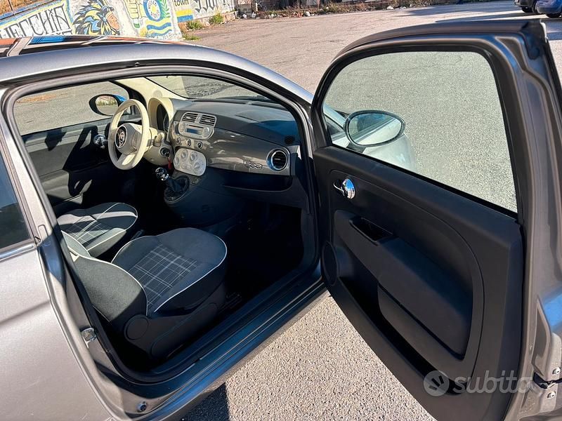 Usata Fiat 500 75 CV (55 kW) 2009 Grigio Cabrio