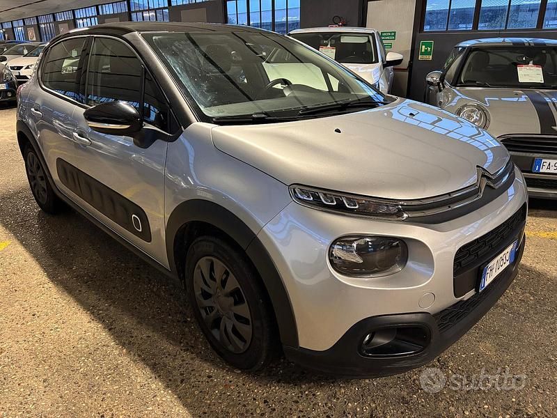 Usata Citroën C3 PureTech 82 CV (60 kW) 2017 Grigio Berlina