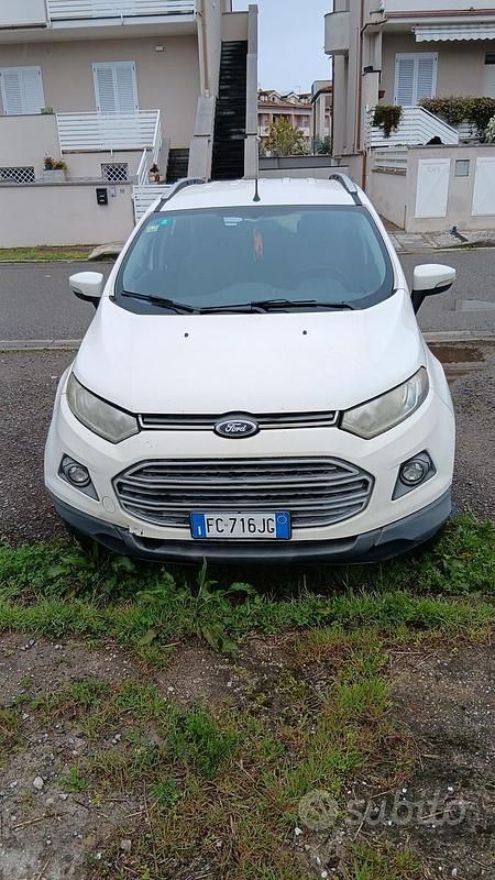 Usata Ford Ecosport 90 CV (66 kW) 2015 Bianco SUV