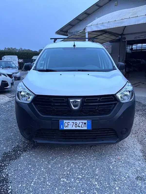 Usata Dacia Dokker 109 CV (80 kW) 2021 Bianco Monovolume