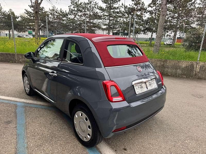 Usata Fiat 500C 69 CV (50 kW) 2022 Grigio Cabrio
