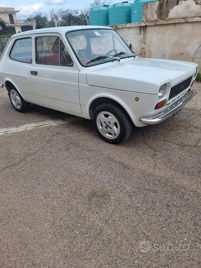 Usata Fiat 127 1970 Bianco Berlina