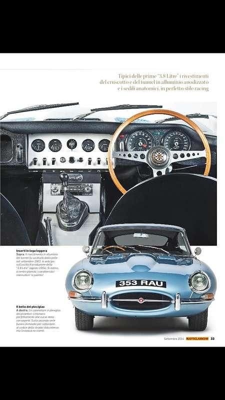 Usata Jaguar E-Type 265 CV (194 kW) 1962