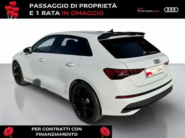 Usata Audi A3 Advanced Plus 116 CV (85 kW) 2025 Bianco ghiacciaio metallizzato Berlina