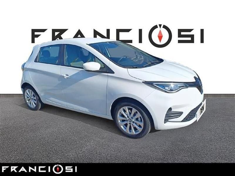 Usata Renault Zoe Zen 80 kW (109 CV) 2020 Bianco Utilitaria