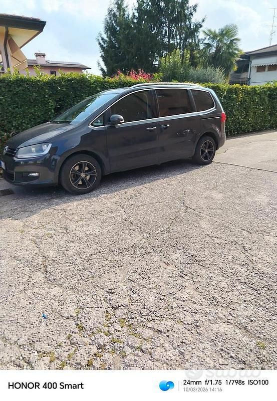 Usata VW Sharan 2012 Grigio Monovolume