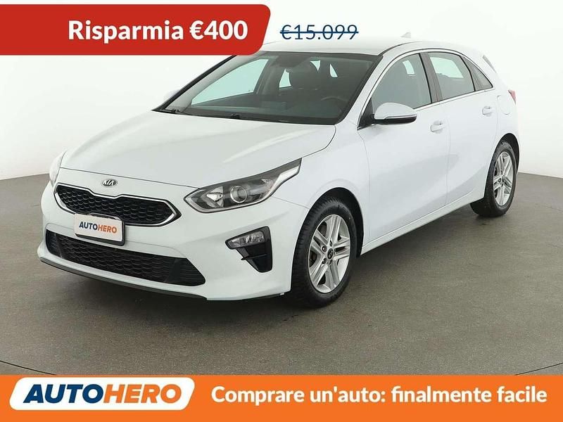 Usata Kia Ceed 140 CV (102 kW) 2020 Bianco Utilitaria