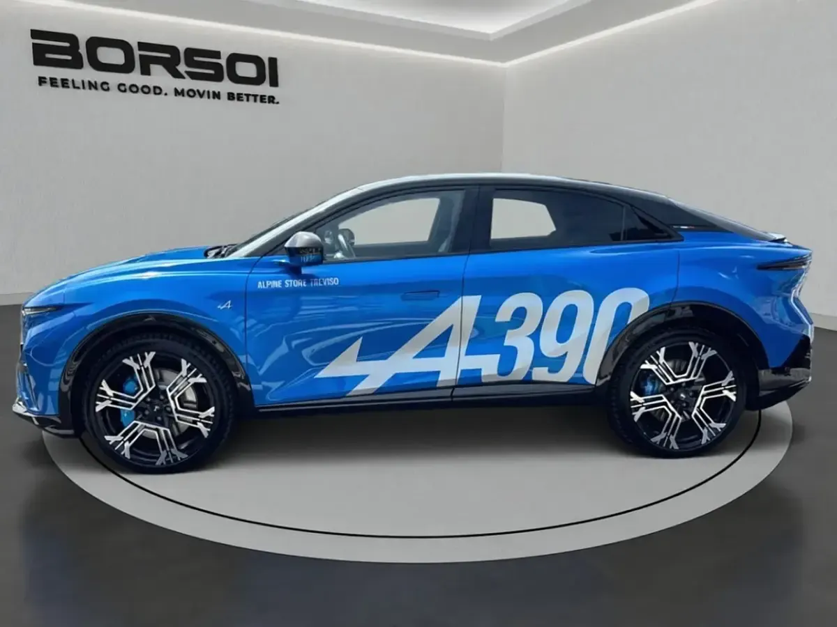 Nuova Alpine A390 2026 Bleu alpine vision SUV