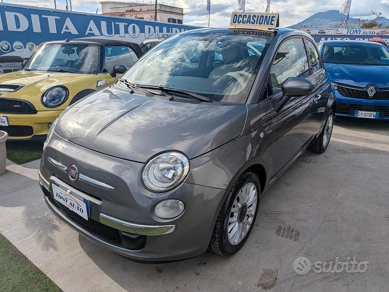 Usata Fiat 500 Lounge 69 CV (50 kW) 2014 Blu Berlina