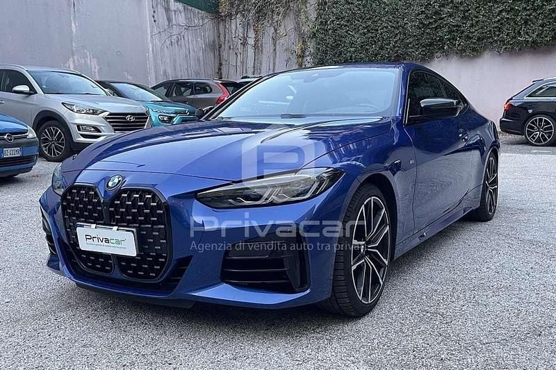Usata BMW 440 M Sport 374 CV (275 kW) 2021 Blu Coupé