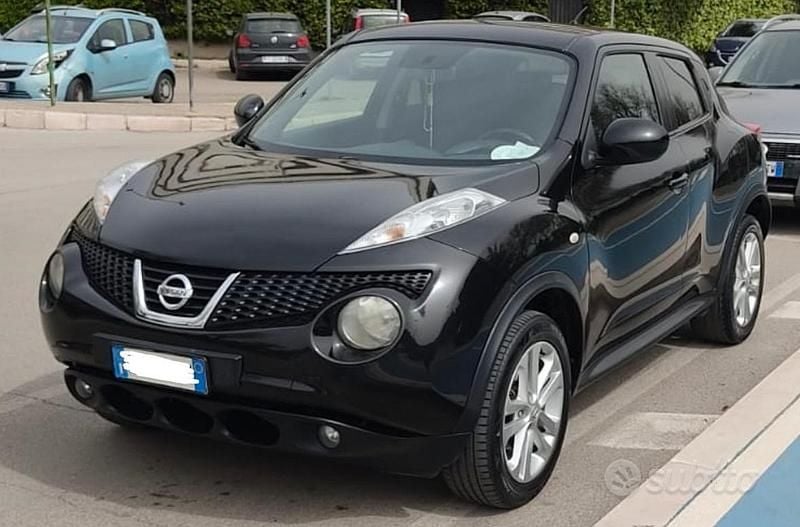 Usata Nissan Juke Visia 110 CV (80 kW) 2012 Nero SUV