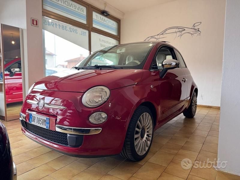 Usata Fiat 500 69 CV (50 kW) 2010 Rosso Berlina