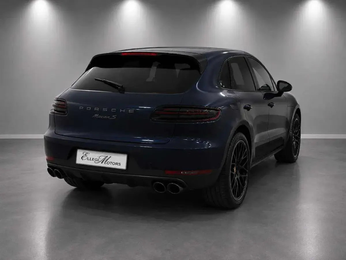 Usata Porsche Macan 250 CV (183 kW) 2018 Blu SUV