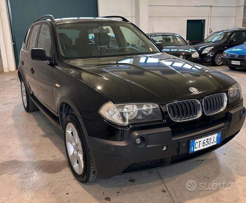 Usata BMW X3 203 CV (149 kW) 2005 Nero SUV