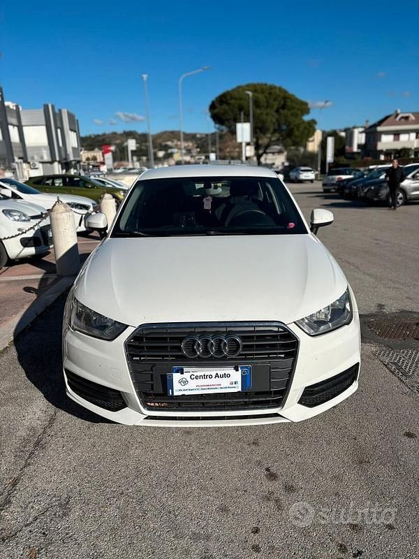 Usata Audi A1 90 CV (66 kW) 2015 Bianco Berlina