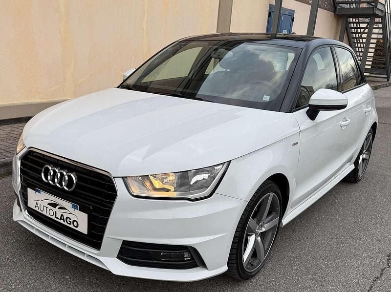 Usata Audi A1 Sportback S-Line 82 CV (60 kW) 2017 Bianco Utilitaria