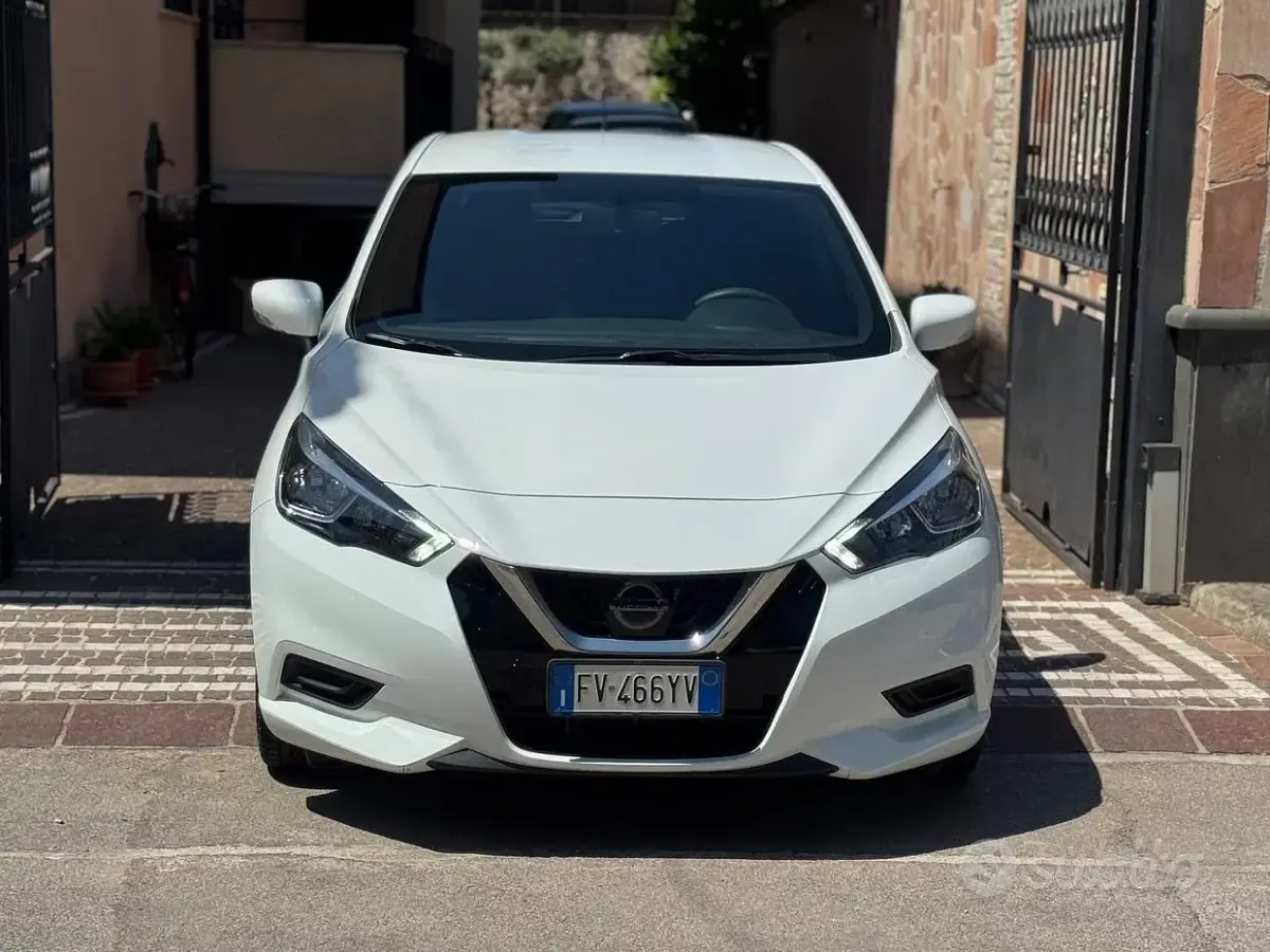 Usata Nissan Micra 87 CV (63 kW) 2019 Bianco Utilitaria