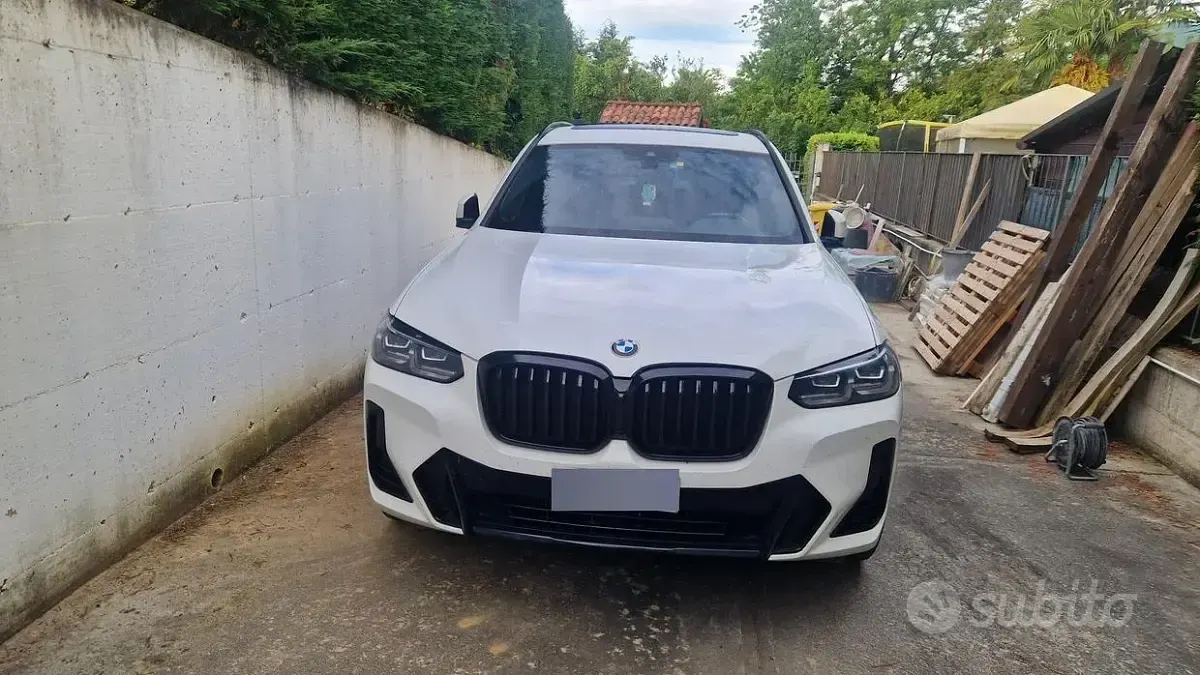Usata BMW X3 M Sport 190 CV (139 kW) 2022 Bianco SUV