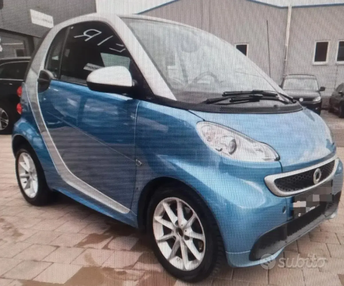 Usata Smart ForTwo Coupé Passion 71 CV (52 kW) 2014 Blu Coupé