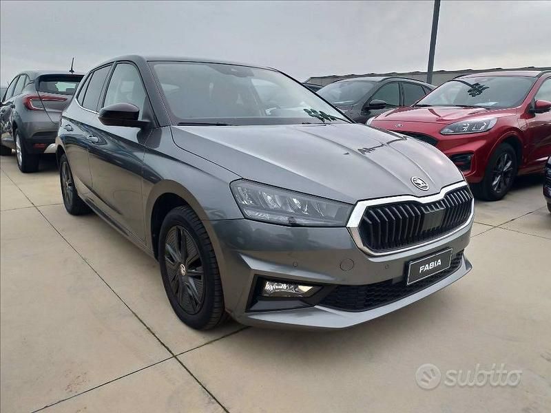 Usata Skoda Fabia Ambition 95 CV (69 kW) 2024 Grigio Berlina