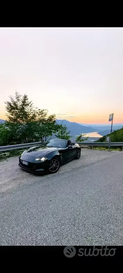 Usata Mazda MX5 160 CV (117 kW) 2017 Nero Cabrio