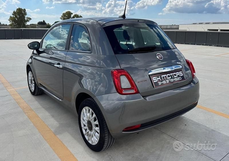 Usata Fiat 500 Launch Edition 70 CV (51 kW) 2020 Grigio Berlina
