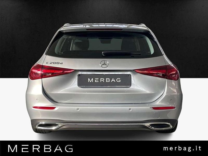 Usata Mercedes C200 Advanced 163 CV (119 kW) 2024 Argento Station wagon