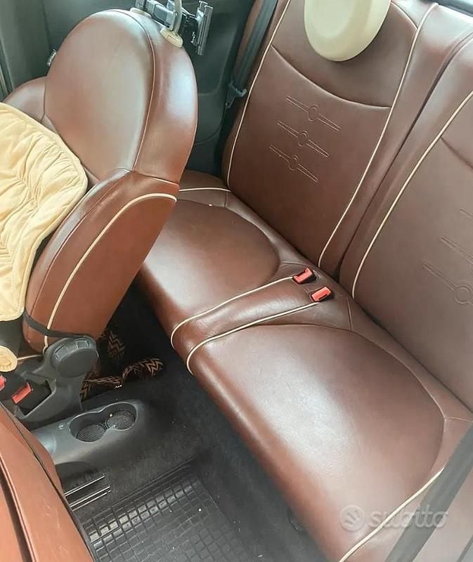 Usata Fiat 500 2012 Bianco Cabrio