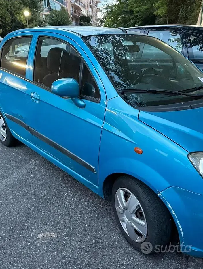 Usata Chevrolet Matiz 2007 Blu Utilitaria