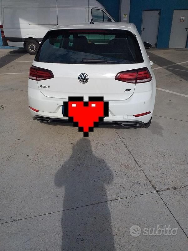 Usata VW Golf VII 2018 Bianco Berlina
