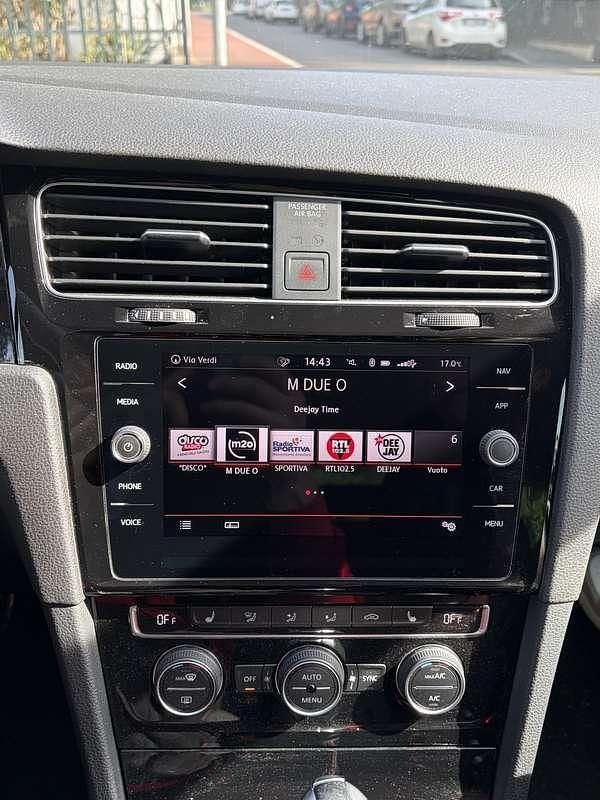 Usata VW Golf VII GTI 245 CV (180 kW) 2019 Bianco Berlina