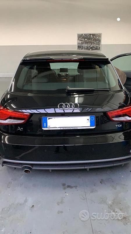 Usata Audi A1 S-Line 90 CV (66 kW) 2017 Nero Utilitaria