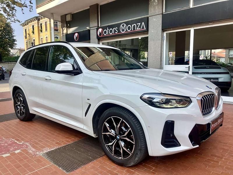 Usata BMW X3 M Sport 190 CV (139 kW) 2022 Bianco SUV