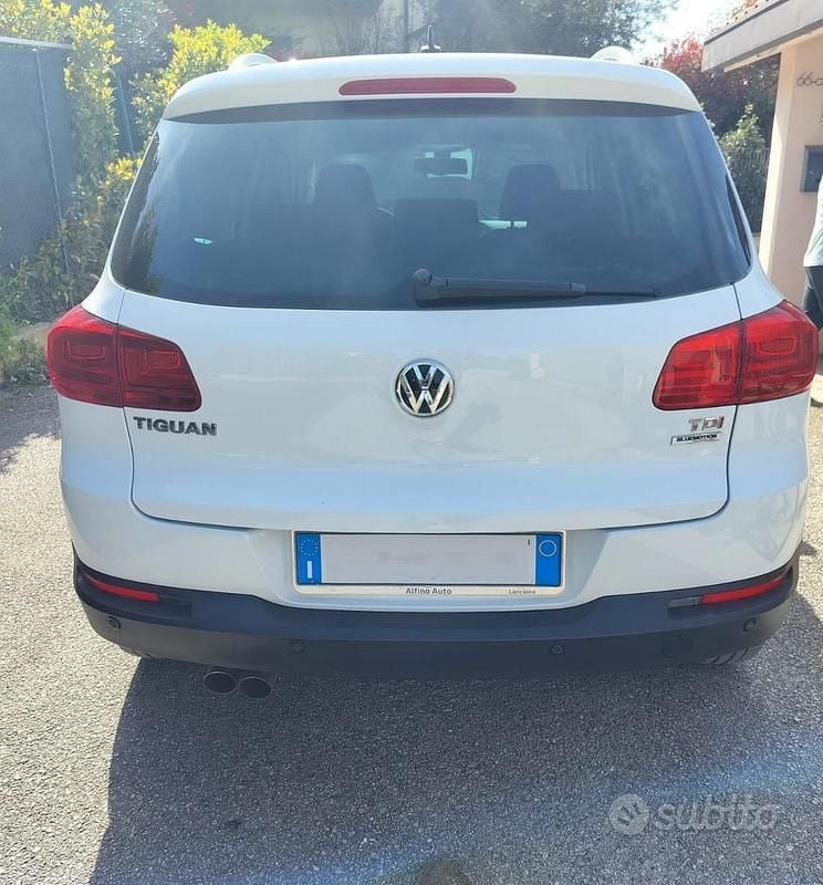 Usata VW Tiguan 110 CV (80 kW) 2015 Bianco SUV
