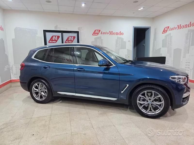 Usata BMW X3 Advantage 190 CV (139 kW) 2020 Blu SUV