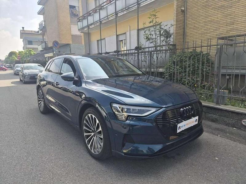 Usata Audi e-tron S-Line 158 kW (215 CV) 2021 Blu/azzurro SUV