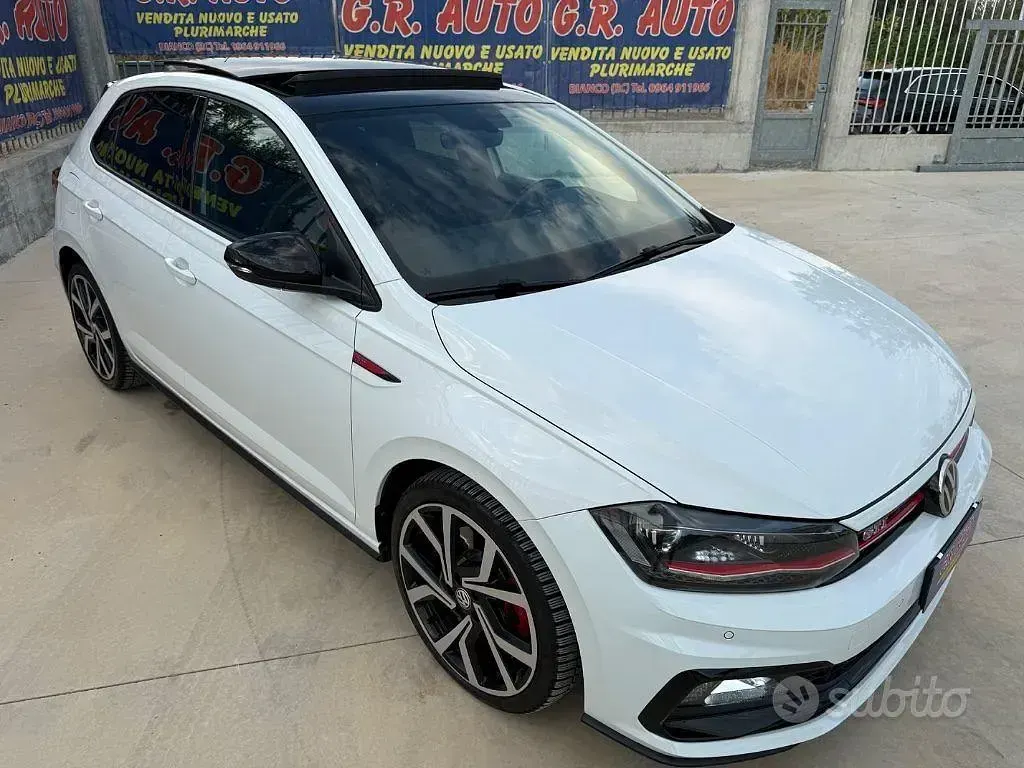 Usata VW Polo GTI 200 CV (147 kW) 2018 Bianco Utilitaria