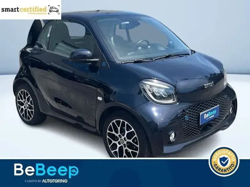 Usata Smart ForTwo Electric Drive Prime 60 kW (82 CV) 2023 Blu metallizzato