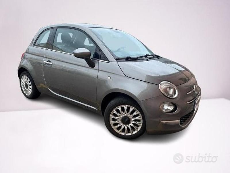 Usata Fiat 500 Lounge 69 CV (50 kW) 2016 Grigio scuro Utilitaria