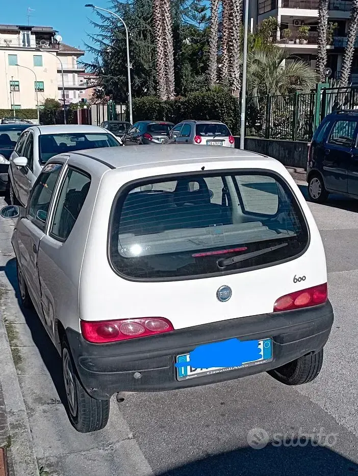Usata Fiat 600 54 CV (39 kW) 2006 Bianco Utilitaria