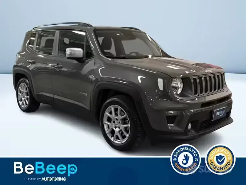 Usata Jeep Renegade Limited 130 CV (95 kW) 2022 Grigio metallizzato SUV