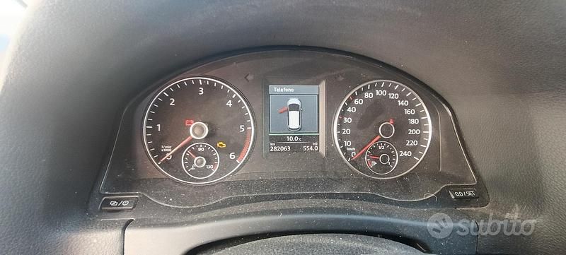 Usata VW Golf Plus Cross Highline 140 CV (102 kW) 2013 Bianco Monovolume